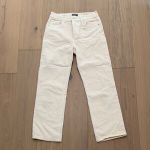 DL1961 Women's Cream Ankle Jeans